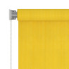 Roleta zewnętrzna, 100x140 cm, żółta, HDPE