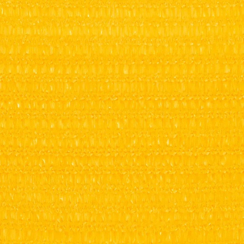 Żagiel przeciwsłoneczny, 160 g/m², żółty, 3/4x3 m, HDPE