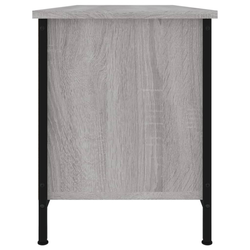 Szafka pod telewizor, szary dąb sonoma, 102x35x45 cm