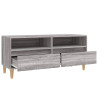 Szafka pod TV, szary dąb sonoma, 100x34,5x44,5 cm