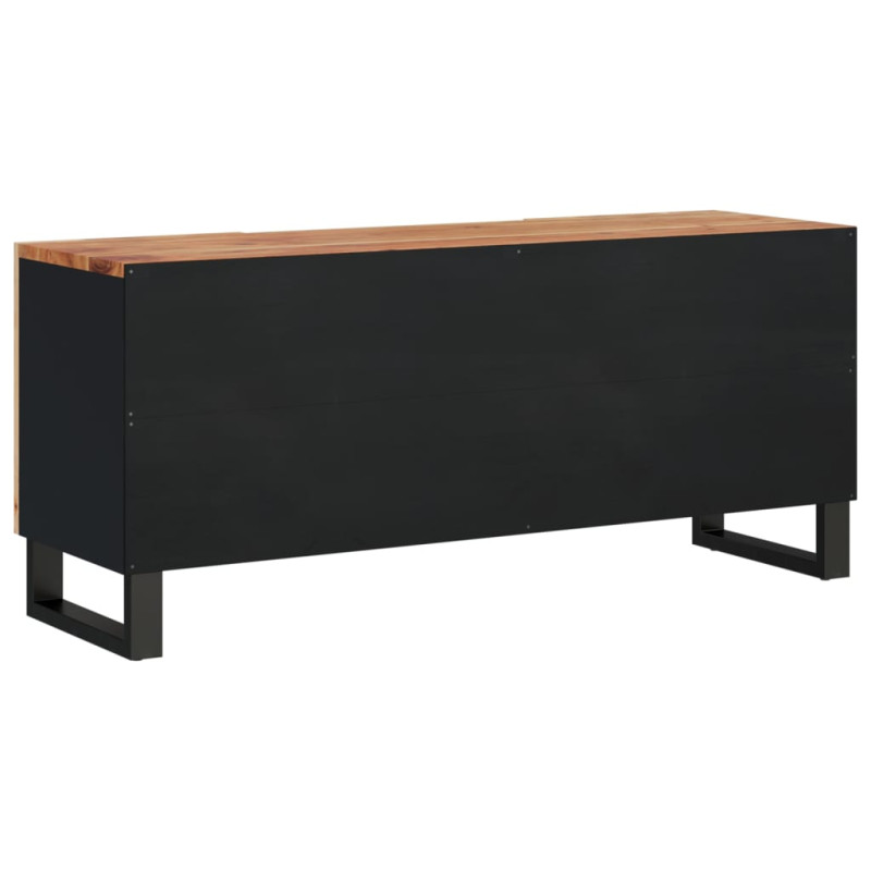 Szafka RTV, 105x33,5x46 cm, akacja i materiał drewnopochodny