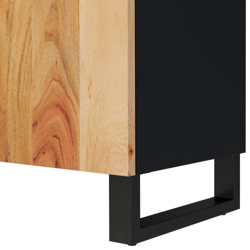 Szafka RTV, 105x33,5x46 cm, akacja i materiał drewnopochodny