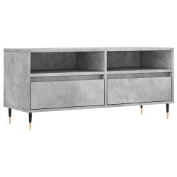 Szafka pod TV, szarość betonu, 100x34,5x44,5 cm