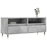Szafka pod TV, szarość betonu, 100x34,5x44,5 cm