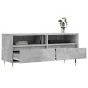 Szafka pod TV, szarość betonu, 100x34,5x44,5 cm