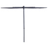 Madison Parasol Sun Wave, 270 x 150 cm, szary, PAC3P014