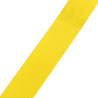 Taśma do slackliningu, 15 m x 50 mm, 150 kg, żółta