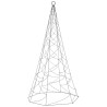 Choinka do montażu na maszcie, 200 niebieskich diod LED, 180 cm