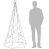 Choinka do montażu na maszcie, 200 niebieskich diod LED, 180 cm