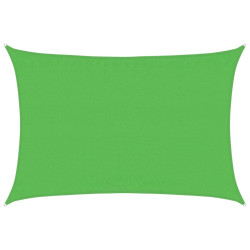 Żagiel przeciwsłoneczny, 160 g/m², jasnozielony, 3,5x4,5m, HDPE