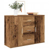 Szafka, stare drewno, 90x29,5x65 cm, materiał drewnopochodny