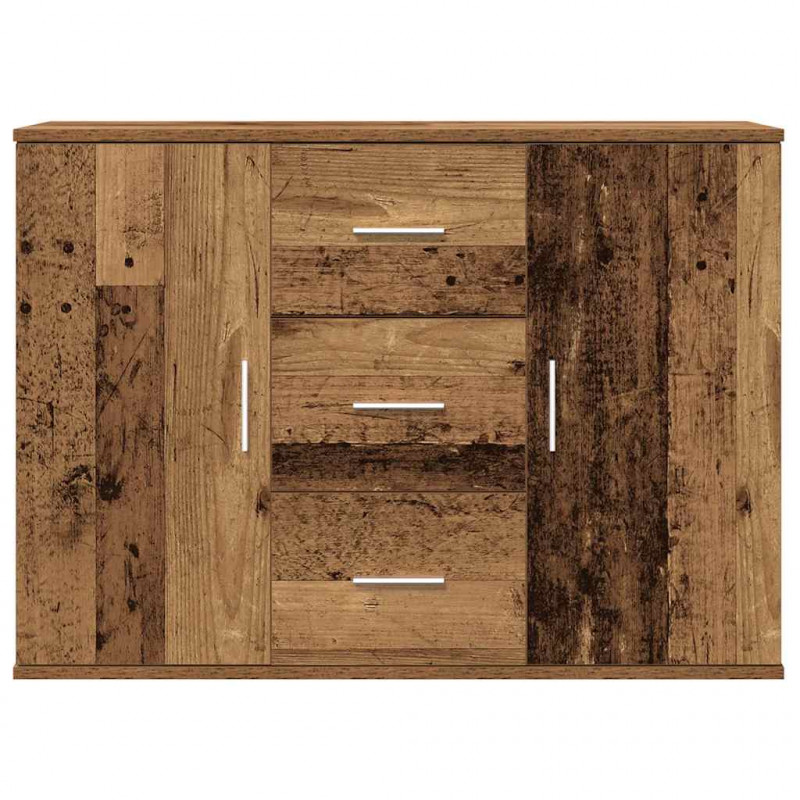 Szafka, stare drewno, 90x29,5x65 cm, materiał drewnopochodny