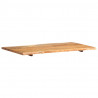 Blat, lite drewno akacjowe, 100x(50-60)x2,5 cm