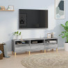 Szafka pod TV, szary dąb sonoma, 150x30x44,5 cm