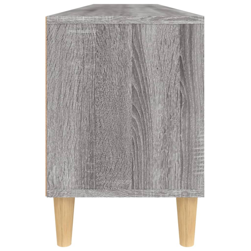 Szafka pod TV, szary dąb sonoma, 150x30x44,5 cm