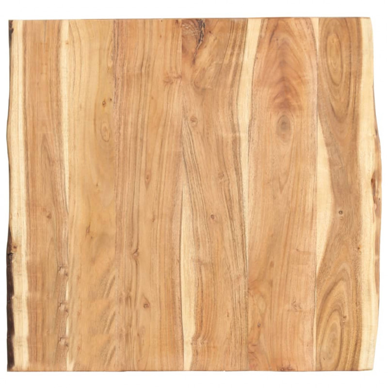 Blat, lite drewno akacjowe, 58x(50-60)x3,8 cm