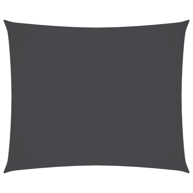 Prostokątny żagiel ogrodowy, tkanina Oxford 3,5x4,5 m, antracyt