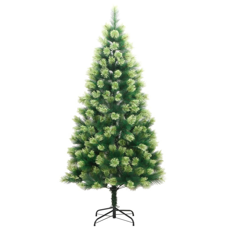 Sztuczna choinka zawiasowa ze stojakiem, 120 cm