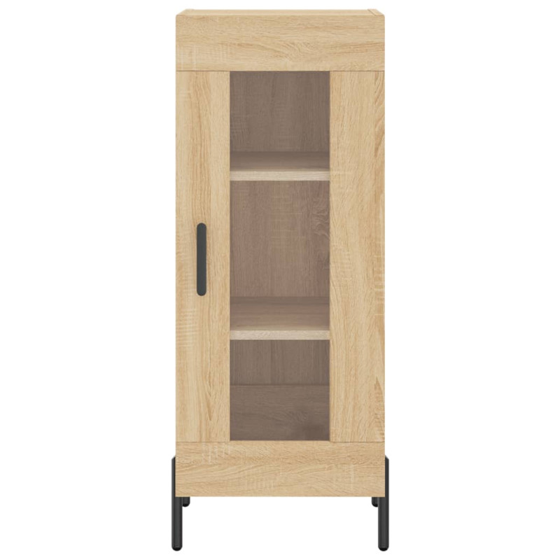 Szafka, dąb sonoma, 34,5x34x90 cm, materiał drewnopochodny