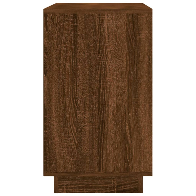 Szafka, brązowy dąb, 102x35x55 cm, materiał drewnopochodny