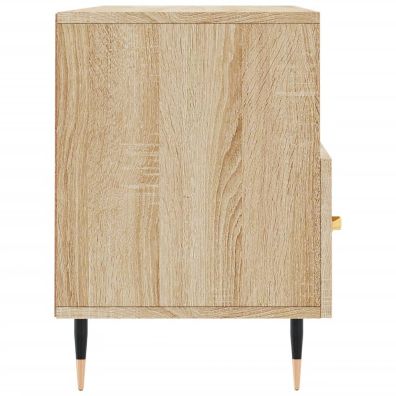 Szafka pod telewizor, dąb sonoma, 102x36x50 cm