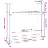 Stojak na drewno, 110x35x108,5 cm, lite drewno daglezjowe