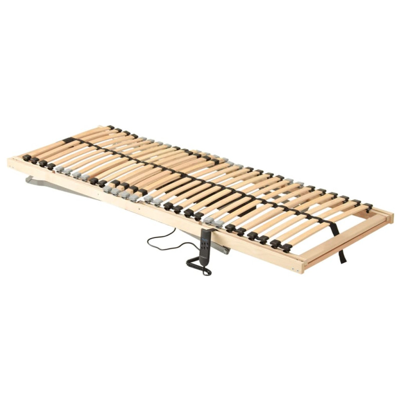 Elektryczny stelaż do łóżka z 28 listwami, 7 stref, 70 x 200 cm