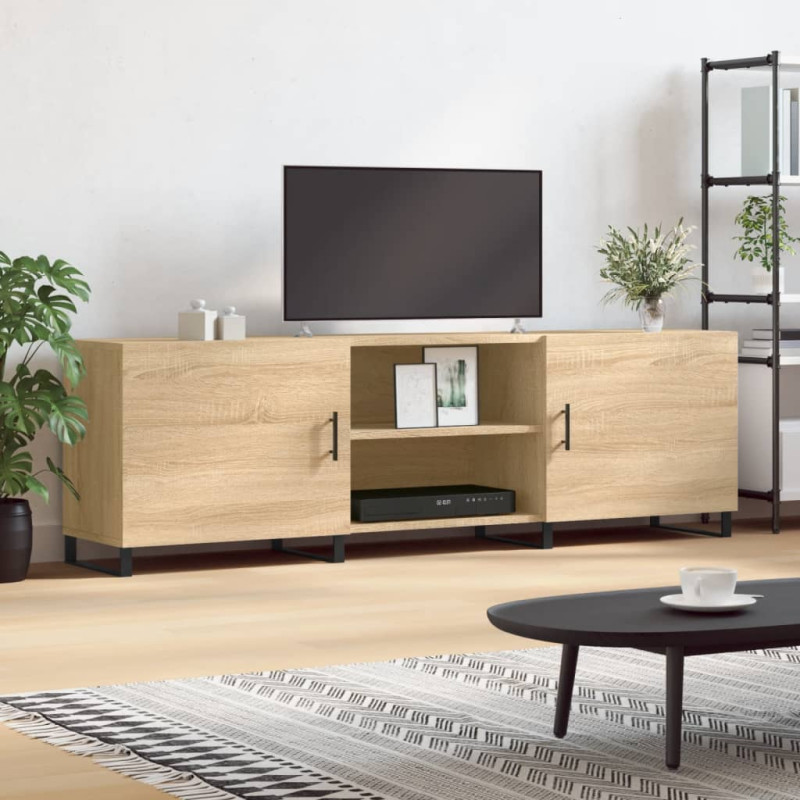 Szafka TV, dąb sonoma, 150x30x50 cm, materiał drewnopochodny