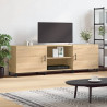 Szafka TV, dąb sonoma, 150x30x50 cm, materiał drewnopochodny
