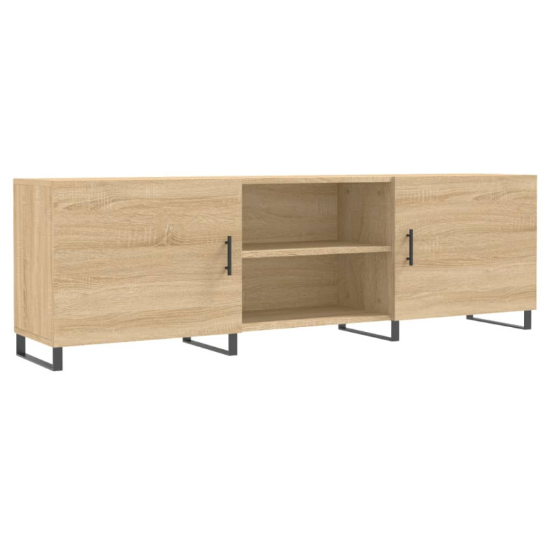 Szafka TV, dąb sonoma, 150x30x50 cm, materiał drewnopochodny