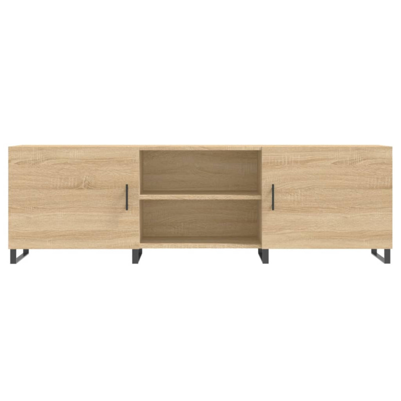 Szafka TV, dąb sonoma, 150x30x50 cm, materiał drewnopochodny