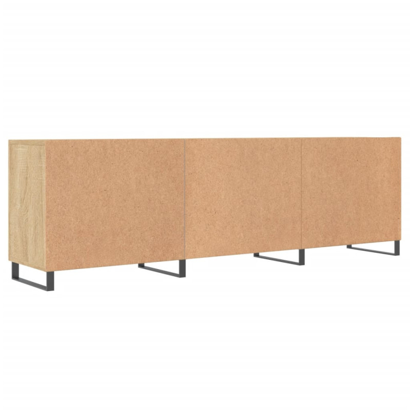 Szafka TV, dąb sonoma, 150x30x50 cm, materiał drewnopochodny