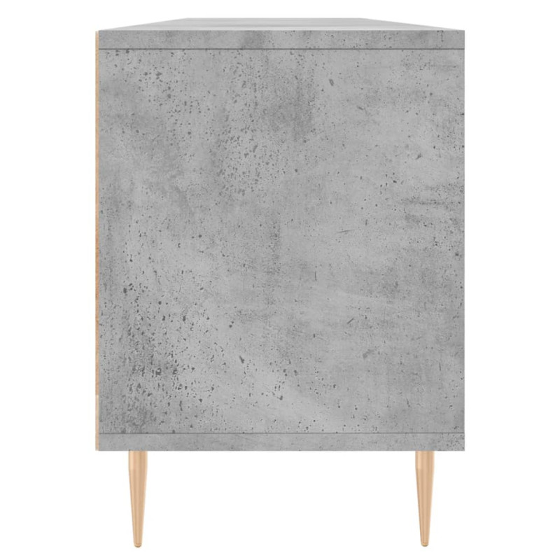 Szafka pod TV, szarość betonu, 150x30x44,5 cm