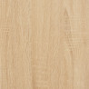 Biurko, dąb sonoma, 140x50x75 cm, materiał drewnopochodny