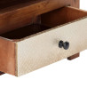 Szafka pod TV, 90 x 30 x 40 cm, lite drewno sheesham