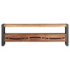 Szafka pod TV, 140 x 30 x 45 cm, lite drewno akacjowe