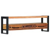 Szafka pod TV, 140 x 30 x 45 cm, lite drewno akacjowe