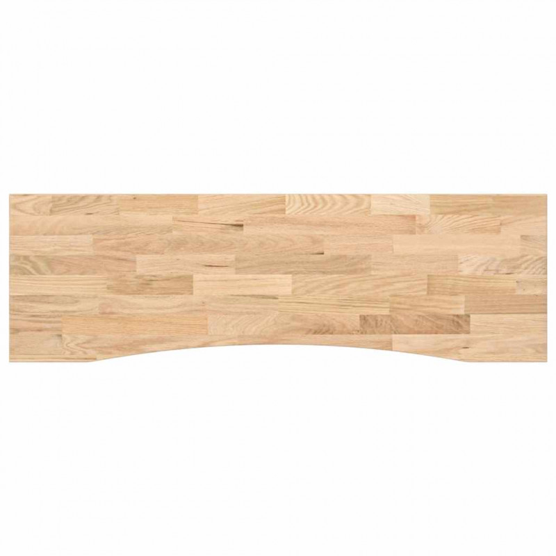 Blat biurka, surowe, 160x50x2,5 cm, lite drewno dębowe