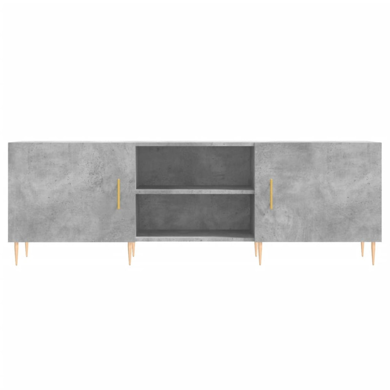 Szafka pod TV, szarość betonu, 150x30x50 cm