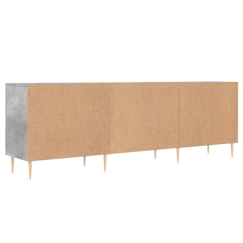 Szafka pod TV, szarość betonu, 150x30x50 cm