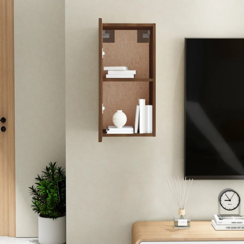 Szafka pod telewizor, brązowy dąb, 30,5x30x60 cm
