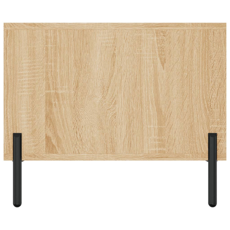 Stolik kawowy, dąb sonoma, 102x50x40cm, materiał drewnopochodny