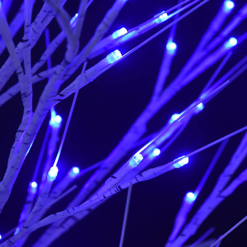 Wierzba z oświetleniem, 120 niebieskich LED, 1,2 m