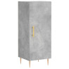 Szafka, szarość betonu, 34,5x34x90 cm, materiał drewnopochodny