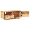 Szafka pod TV, 90x30x35 cm, lite drewno mango