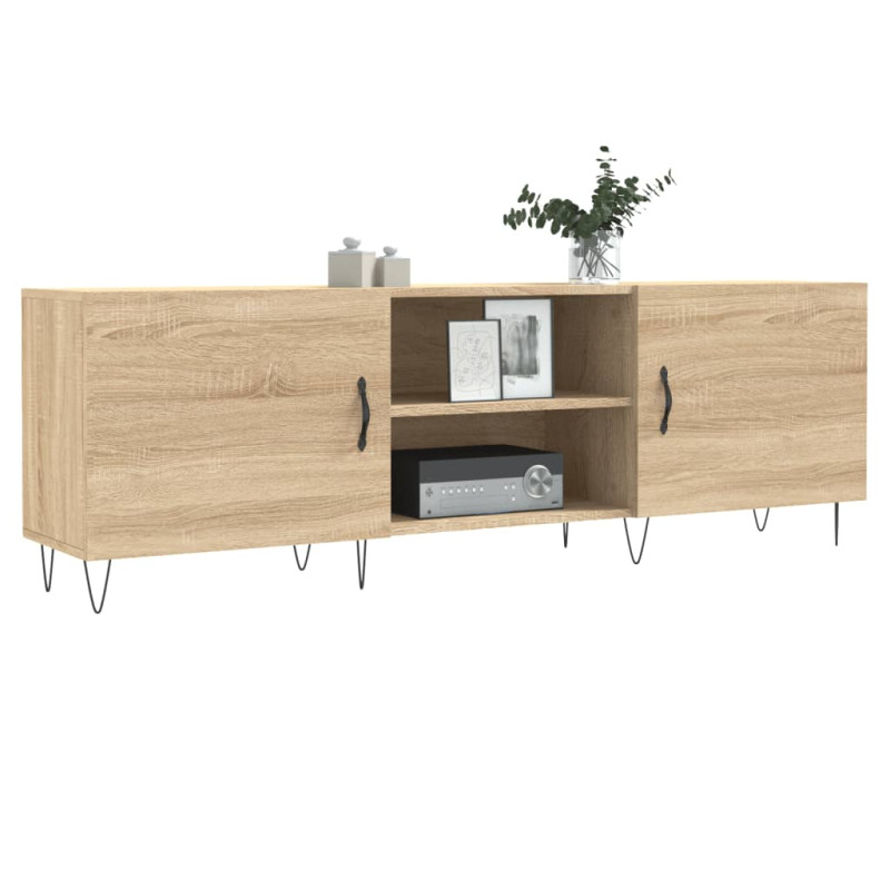 Szafka TV, dąb sonoma, 150x30x50 cm, materiał drewnopochodny