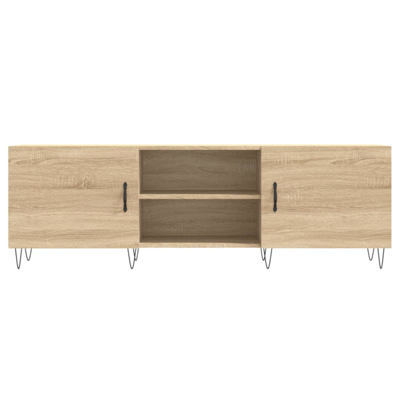 Szafka TV, dąb sonoma, 150x30x50 cm, materiał drewnopochodny