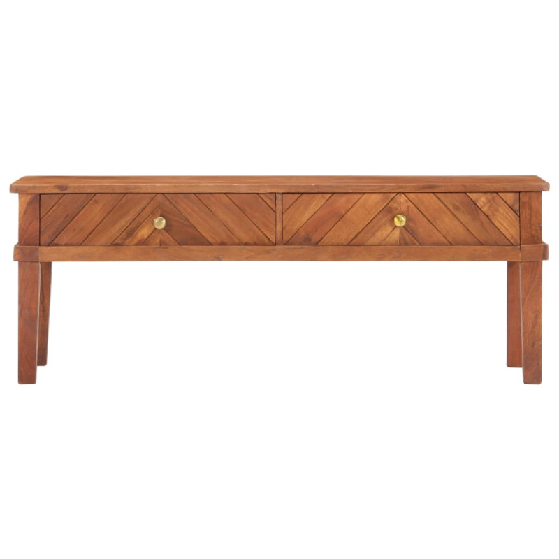 Szafka pod TV, 110x40x41 cm, lite drewno akacjowe