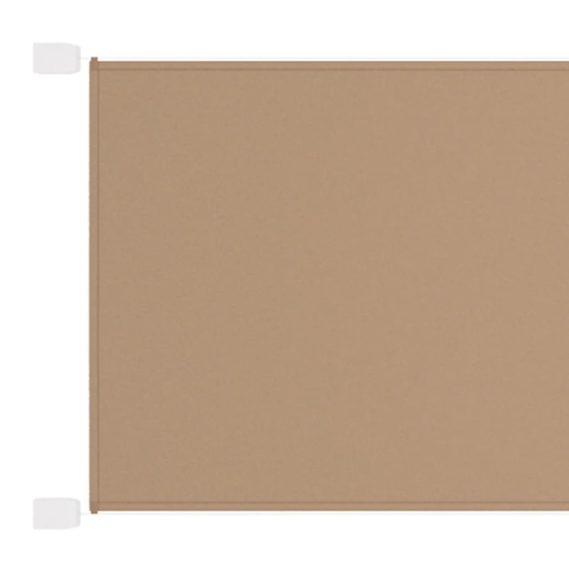 Markiza pionowa, kolor taupe, 100x600 cm, tkanina Oxford