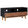 Szafka pod TV, 100x35x45 cm, lite drewno akacjowe i MDF